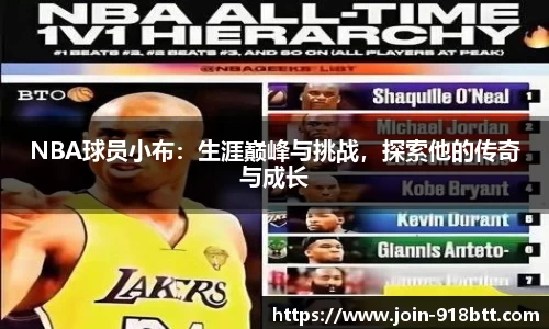 NBA球员小布：生涯巅峰与挑战，探索他的传奇与成长